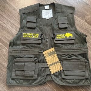 Yellowstone Green Junior Ranger Vest XL